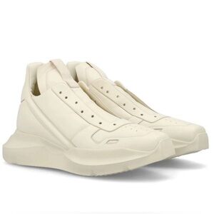 Rick Owens Geth Runner No Lace Sneakers